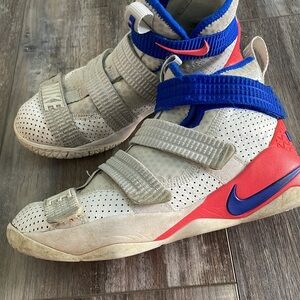 Nike Zoom Lebron Soldier Velcro Strap Sneakers